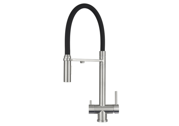 Кухонный смеситель GRANULA 1098, НЕРЖ
