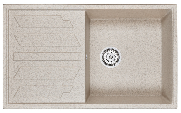 Кухонная мойка GRANULA 8601, ПИРИТ, кварц