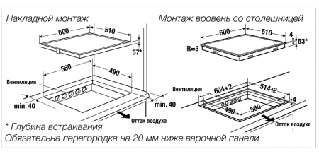 Индукционная варочная панель Kuppersbusch KI 6870.0 SR
