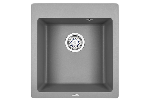 Кухонная мойка GRANULA 4651, АЛЮМИНИУМ, кварц