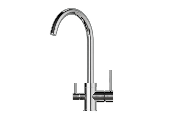 Кухонный смеситель GRANULA 2168, ХРОМ