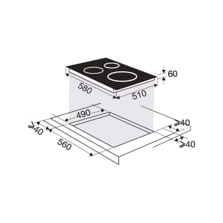 Brandt BPI164DUW