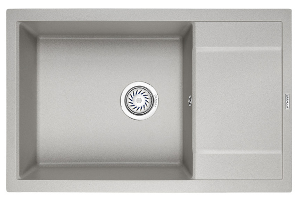 Кухонная мойка GRANULA 7805, БАЗАЛЬТ, кварц