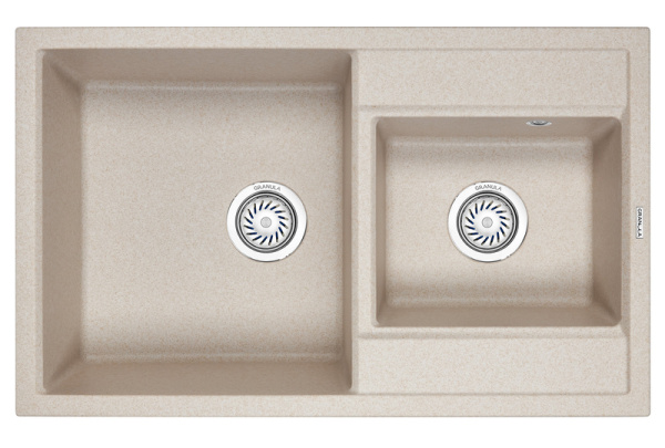 Кухонная мойка GRANULA 8201, ПИРИТ, кварц