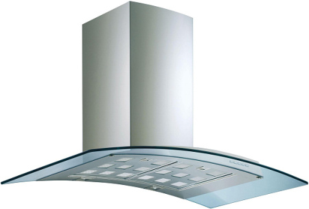 Falmec Design ATLAS isola 90 inox vetro (800)