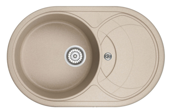 Кухонная мойка GRANULA 7801, ПЕСОК, кварц_