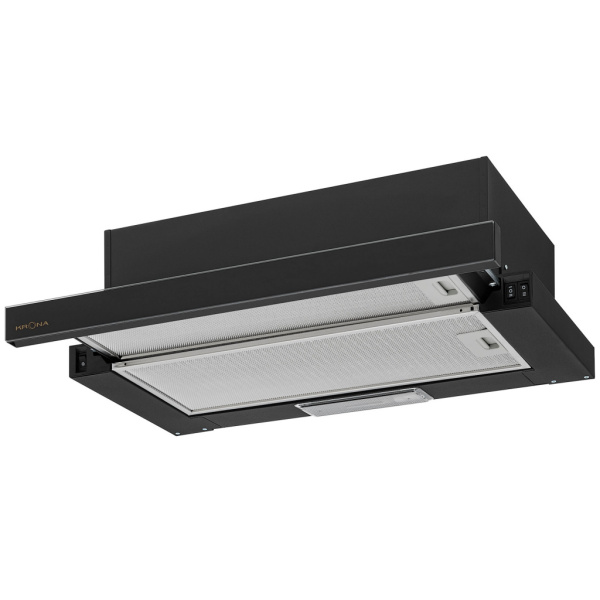 KRONA KAMILLA RETRO 600 BLACK вытяжка кухонная