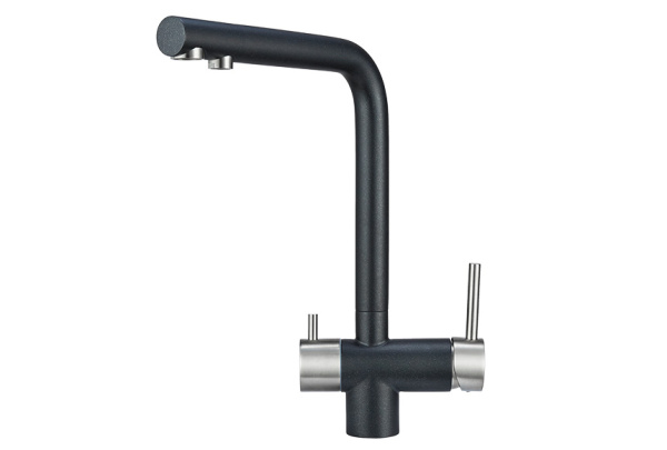 Кухонный смеситель GRANULA 2305, ШВАРЦ