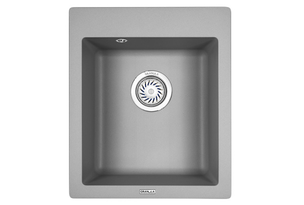 Кухонная мойка GRANULA 4201, АЛЮМИНИУМ, кварц