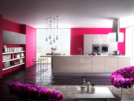 Falmec Design+ PRESTIGE isola 75 inox vetro bianco (800)