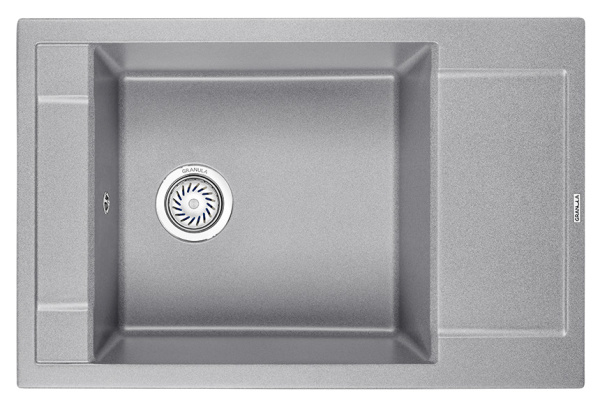 Кухонная мойка GRANULA 7806, БАЗАЛЬТ, кварц