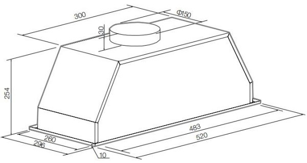 Вытяжка Graude LB 52.0 EL