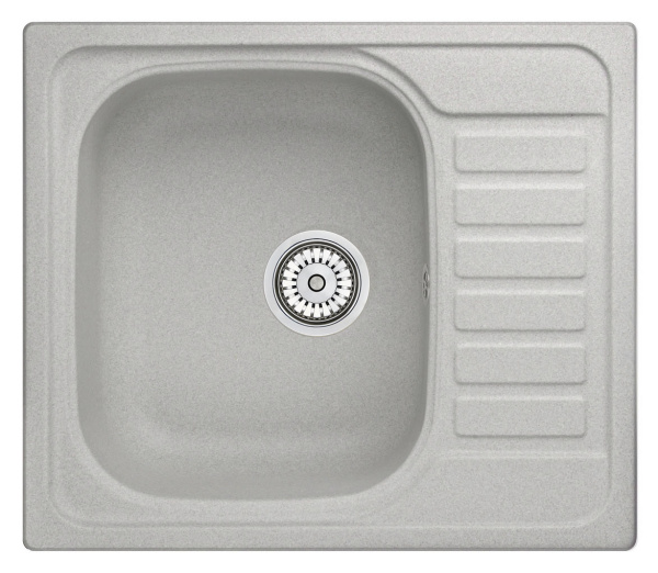 Кухонная мойка GRANULA 5801, БАЗАЛЬТ, кварц