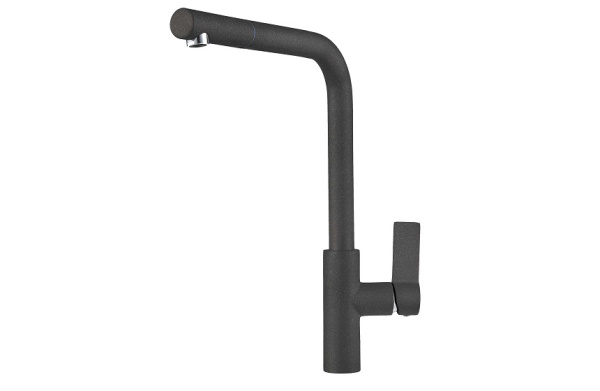 Кухонный смеситель GRANULA 2502, ЧЕРНЫЙ