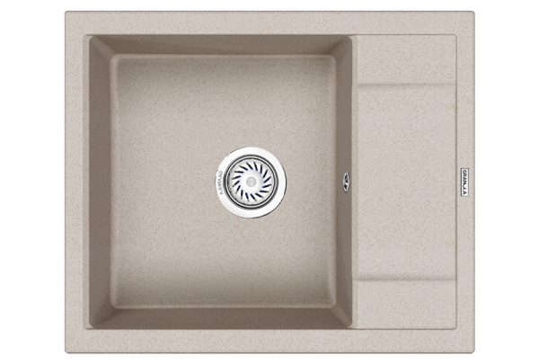 Кухонная мойка GRANULA 6002, ПИРИТ, кварц