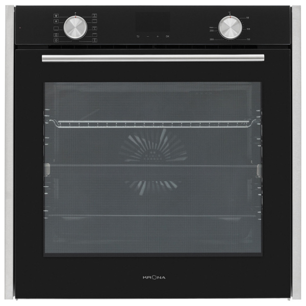 KRONA
QUENDEL 60 BL/S электрический духовой шкаф (независимый)
