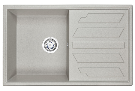 Кухонная мойка GRANULA 8002, БАЗАЛЬТ, кварц