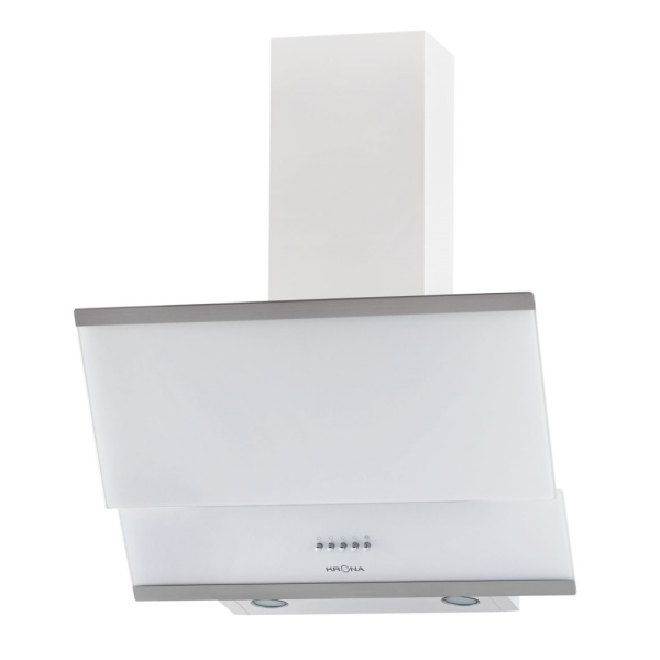 KRONA
IRIDA 600 white push button вытяжка кухонная