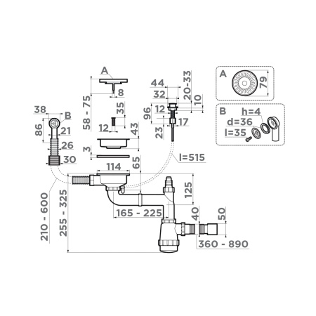Omoikiri WK-1CL-R-A-AB022