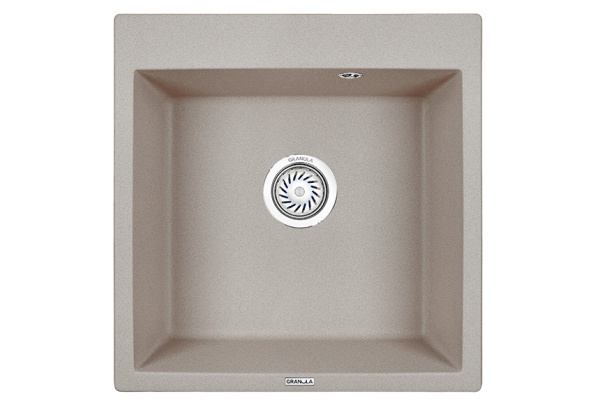 Кухонная мойка GRANULA 5102, АНТИК (БЕЖЕВЫЙ), кварц