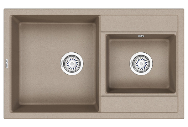 Кухонная мойка GRANULA 8201, ПЕСОК, кварц