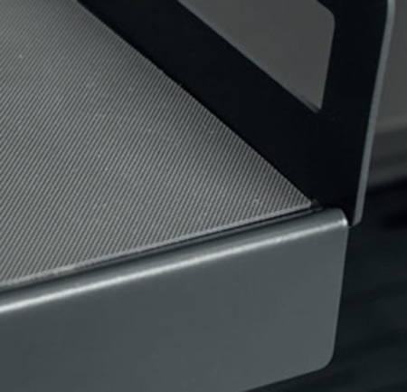 Element 7 Сетка выдвижная для бытовой химии, отделка орион серый, левая